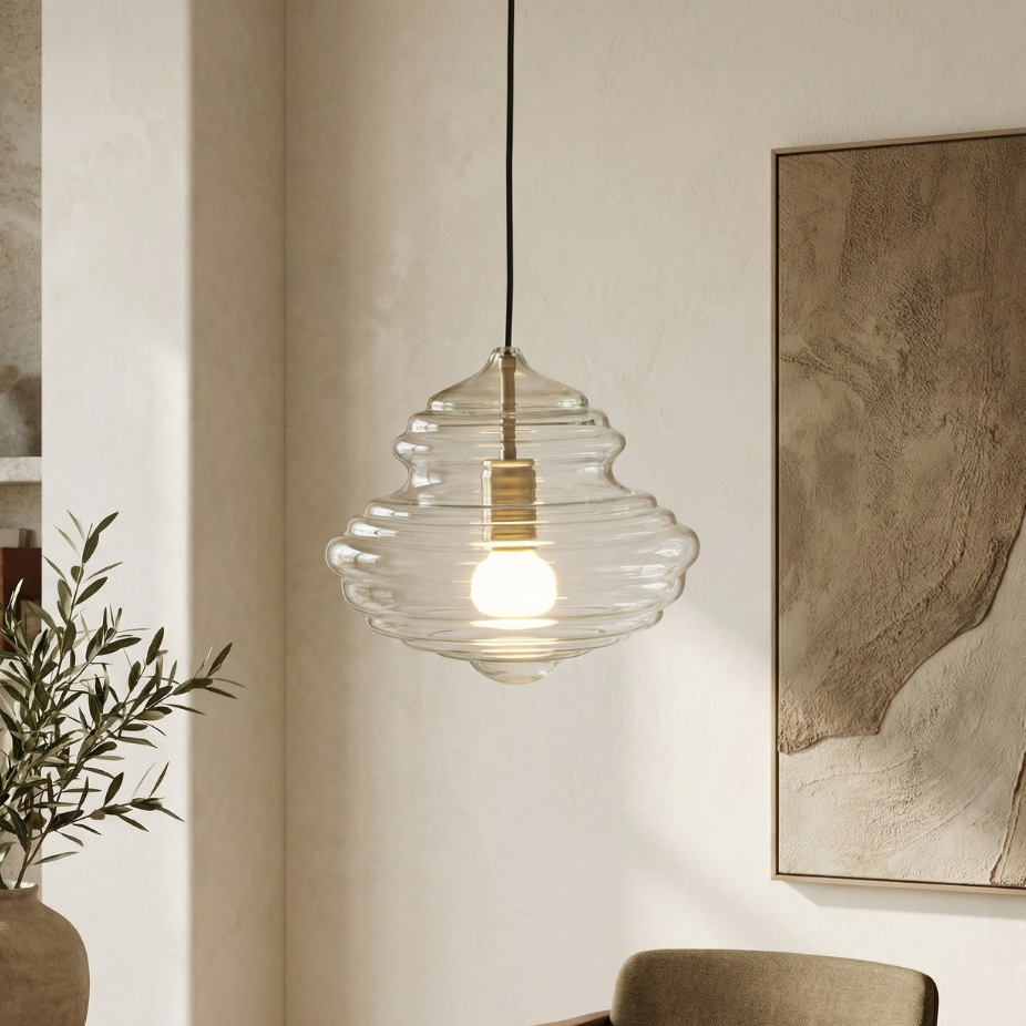 Lumen Glory Glass Pendant Light