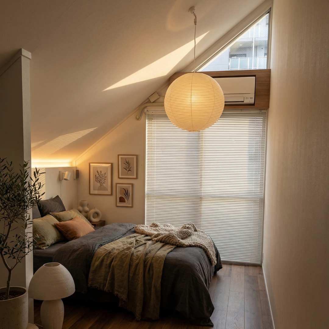 Lumen Cotton Paper Pendant Light