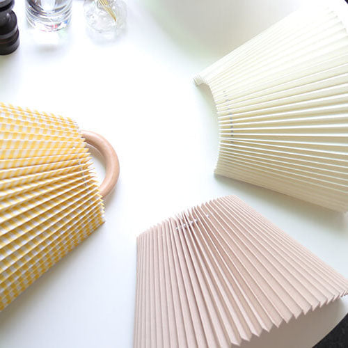 Lumen Wooden Pleated Wall Sconce