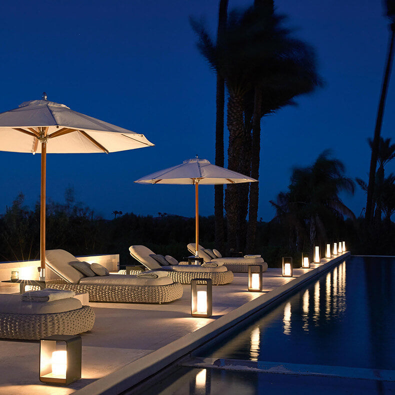 Lumen Framed Glow Outdoor Lantern