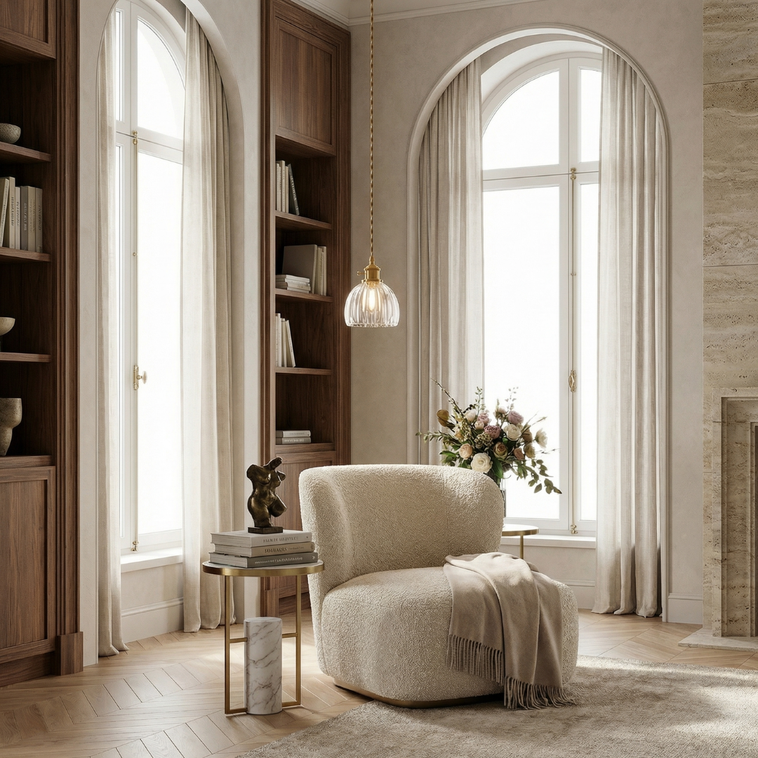 Lumen Petal Glass Pendant Light