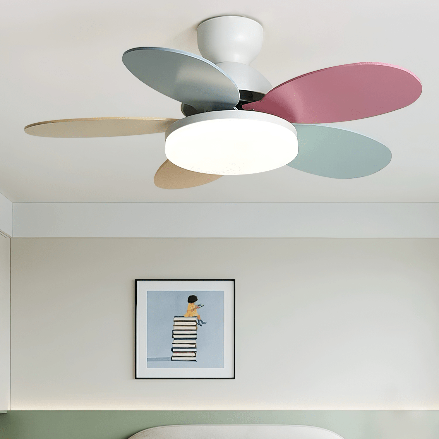 Lumen Petal Blade Ceiling Fan