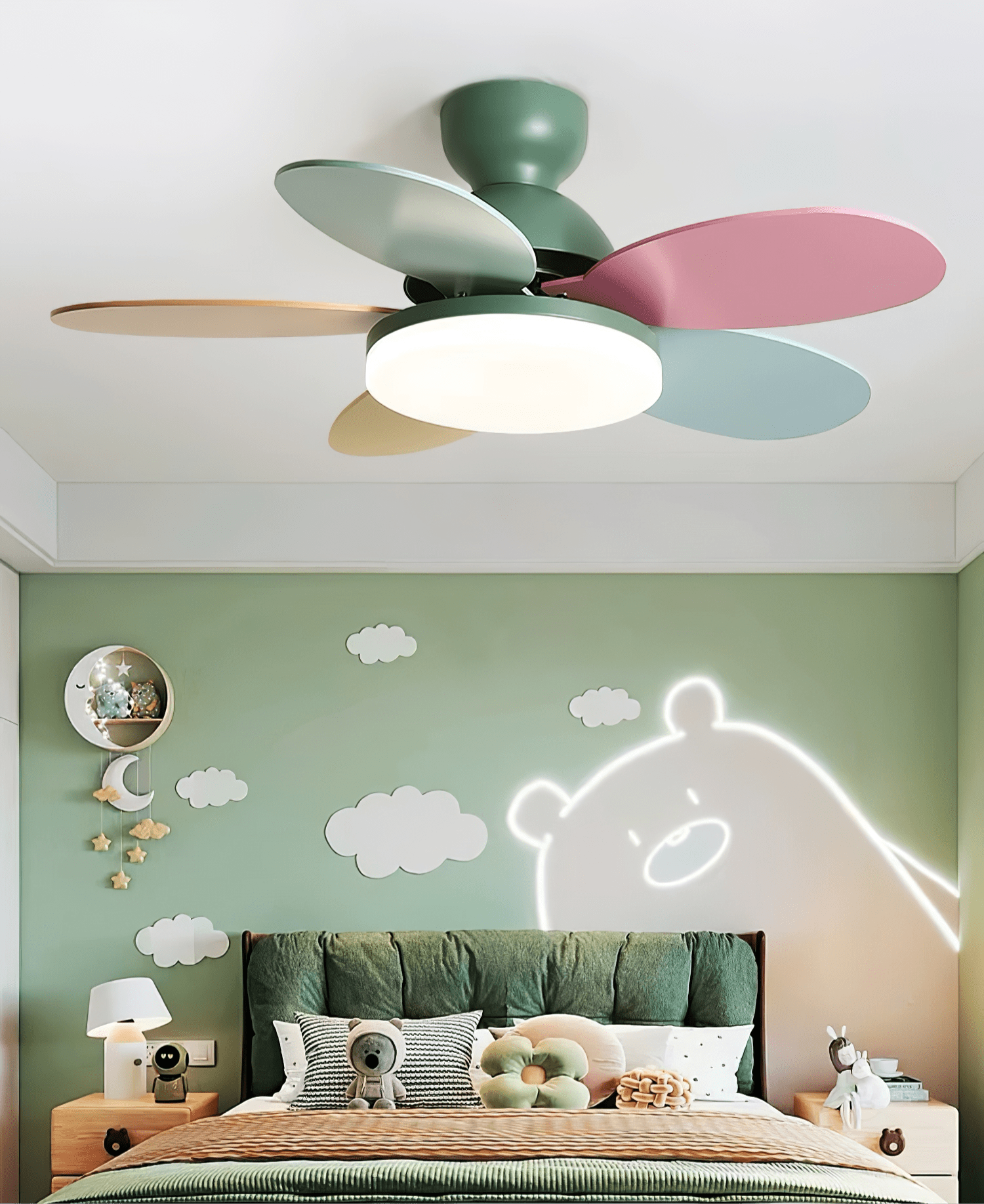Lumen Petal Blade Ceiling Fan