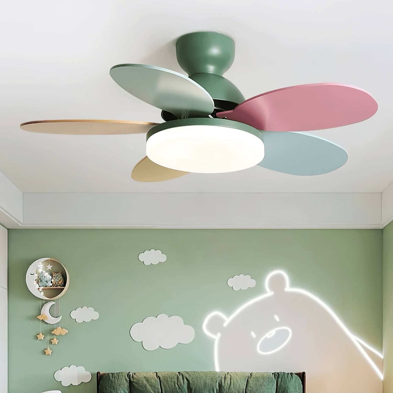 Lumen Petal Blade Ceiling Fan