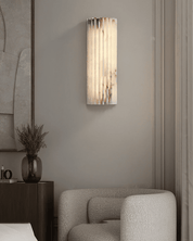 Lumen Alvia Alabaster Wall Light