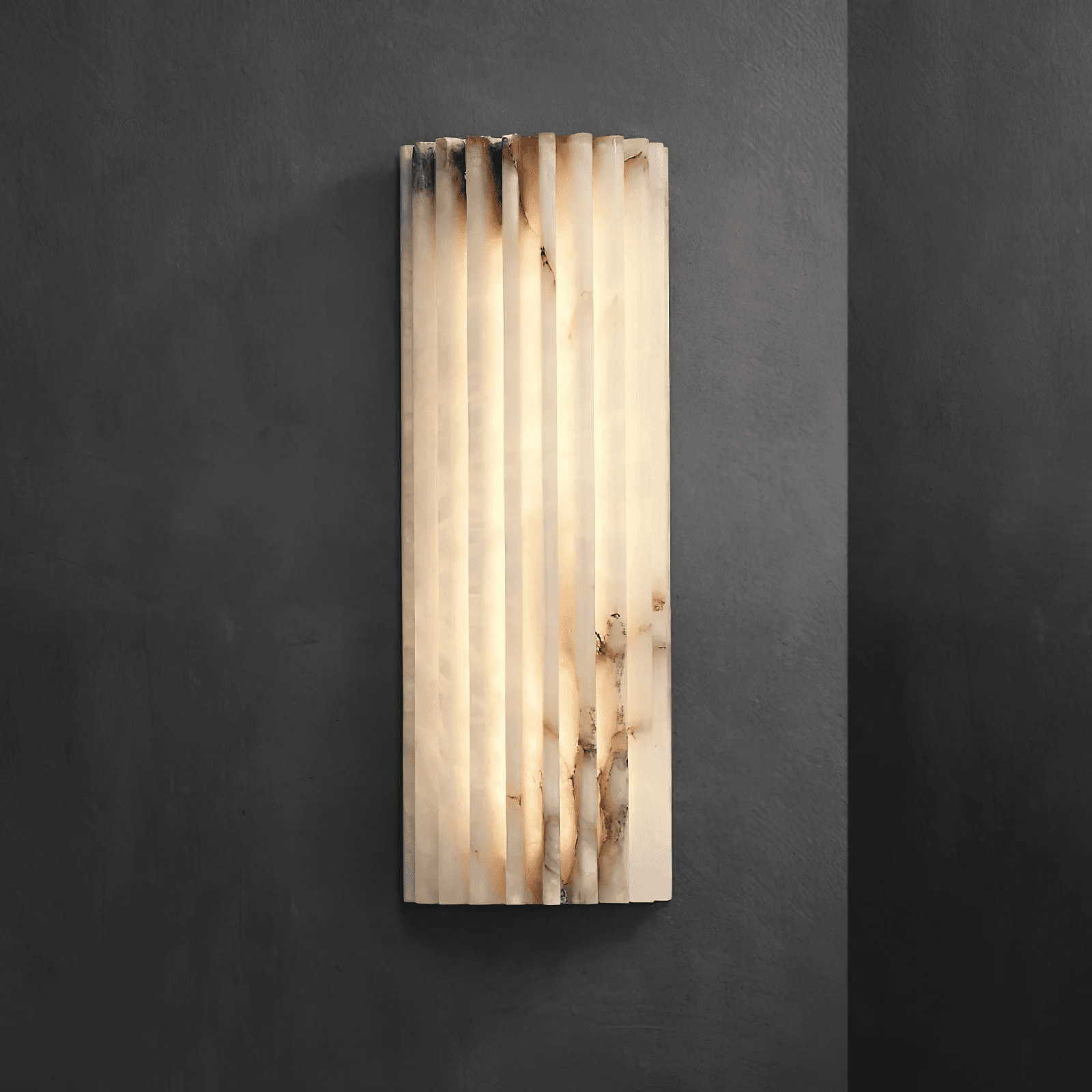 Lumen Alvia Alabaster Wall Light