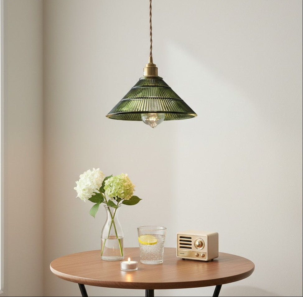Lumen Glass Prism Pendant Light
