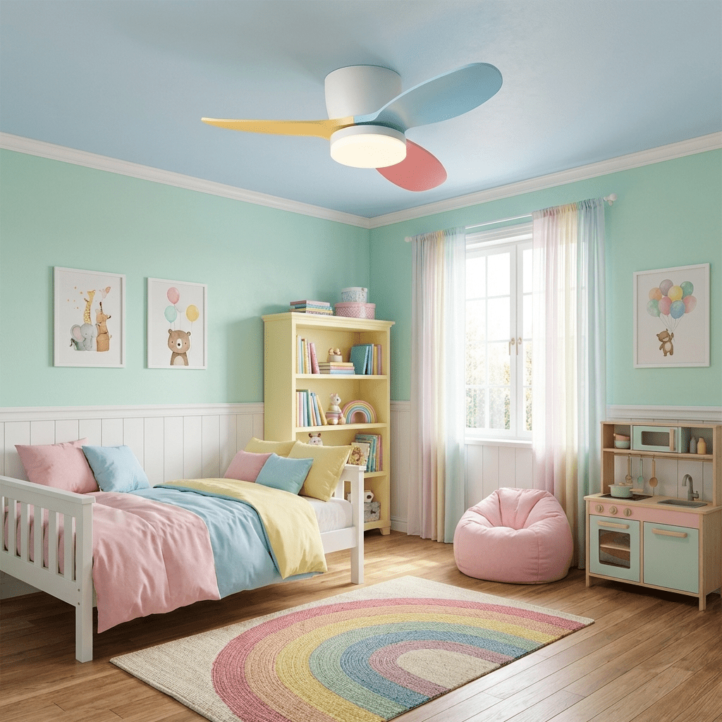 Lumen Wing Arc Ceiling Fan
