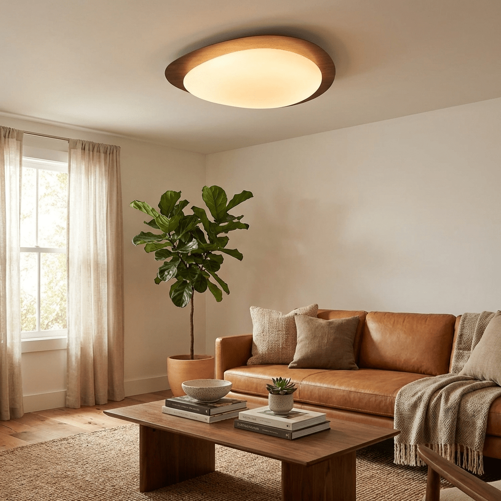 Lumen Pebble Metal Ceiling Light