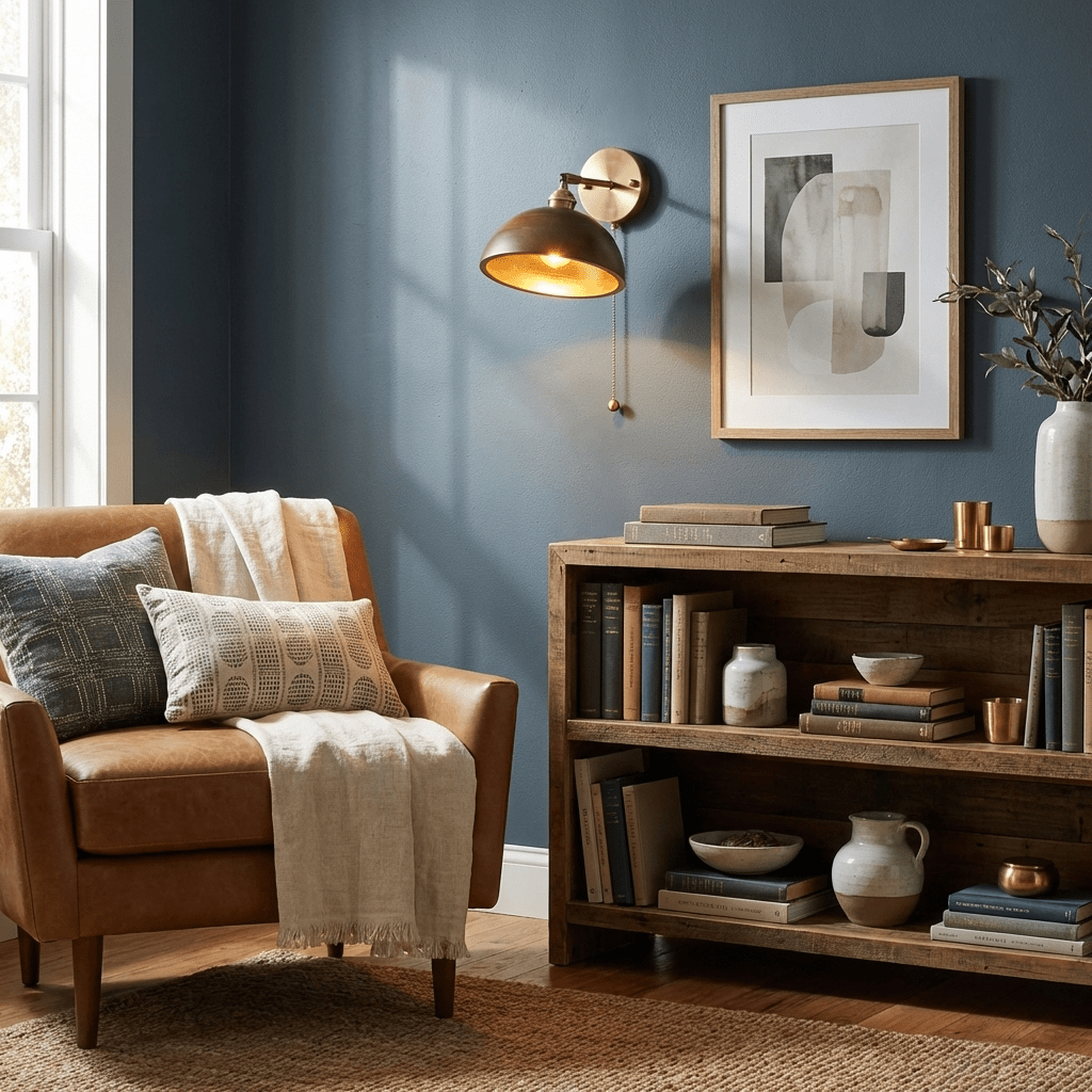 Lumen Vintage Wood Wall Sconce