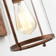 Lumen Carson Glass Jar Sconce
