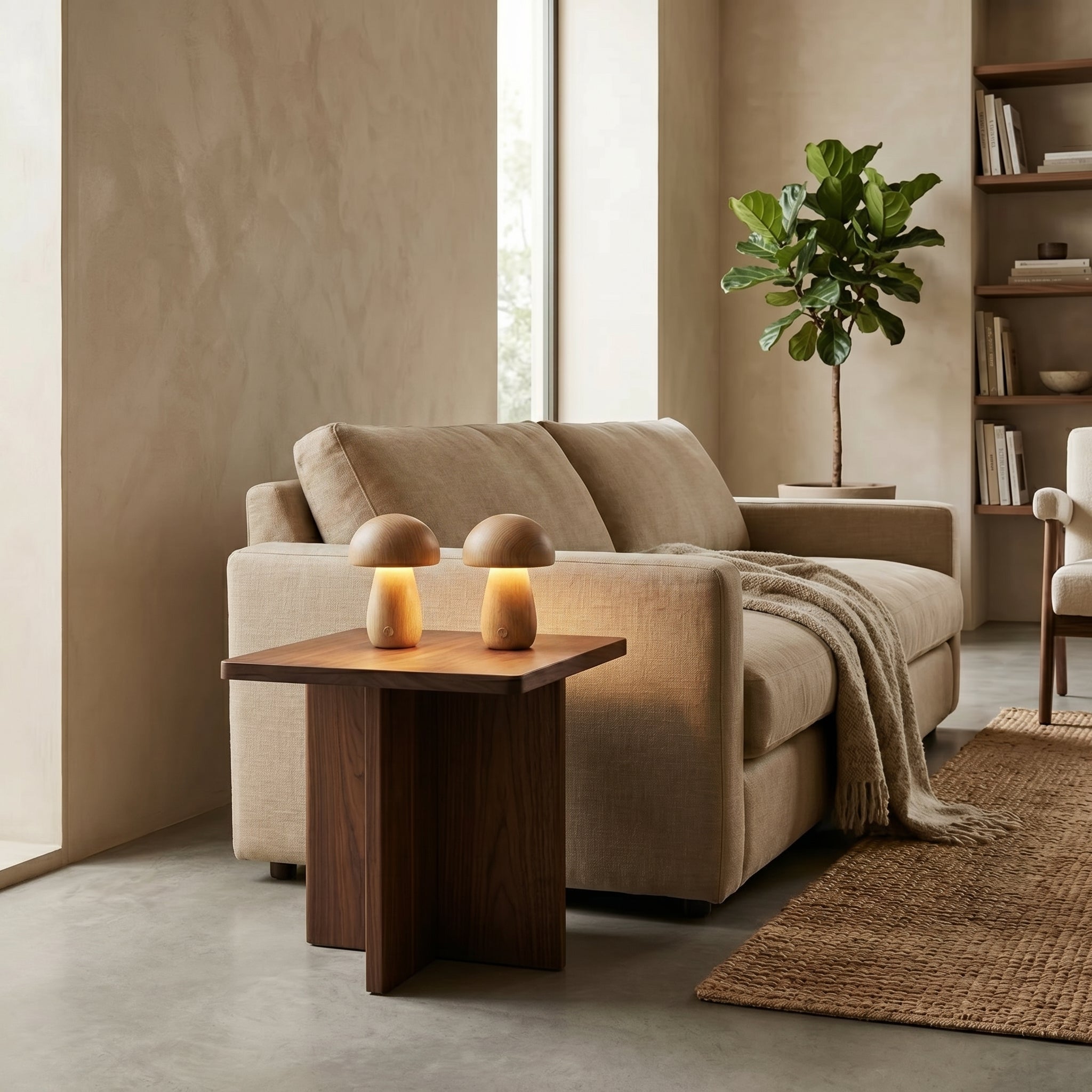 Lumen Mushroom Glow Table Lamp