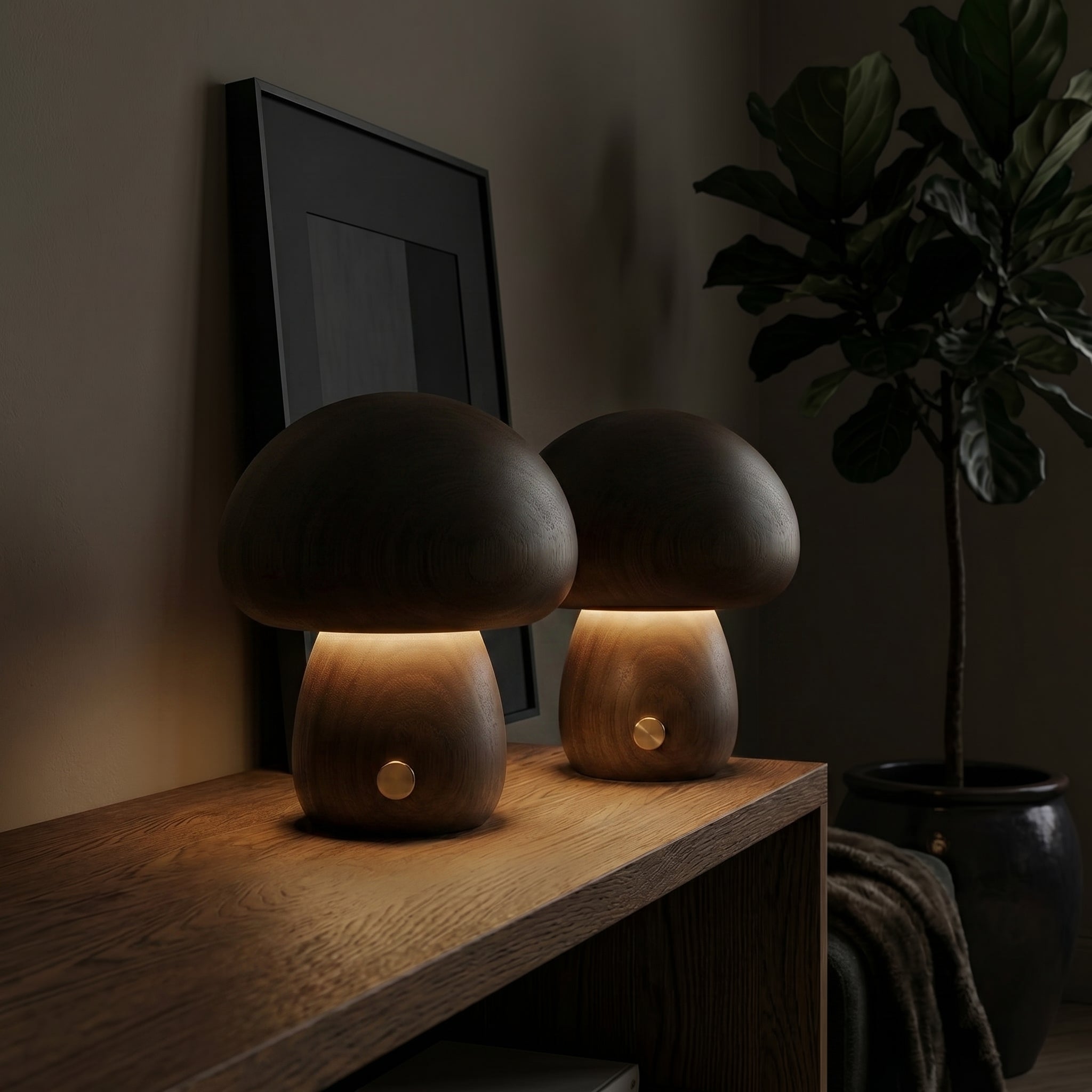 Lumen Mushroom Glow Table Lamp