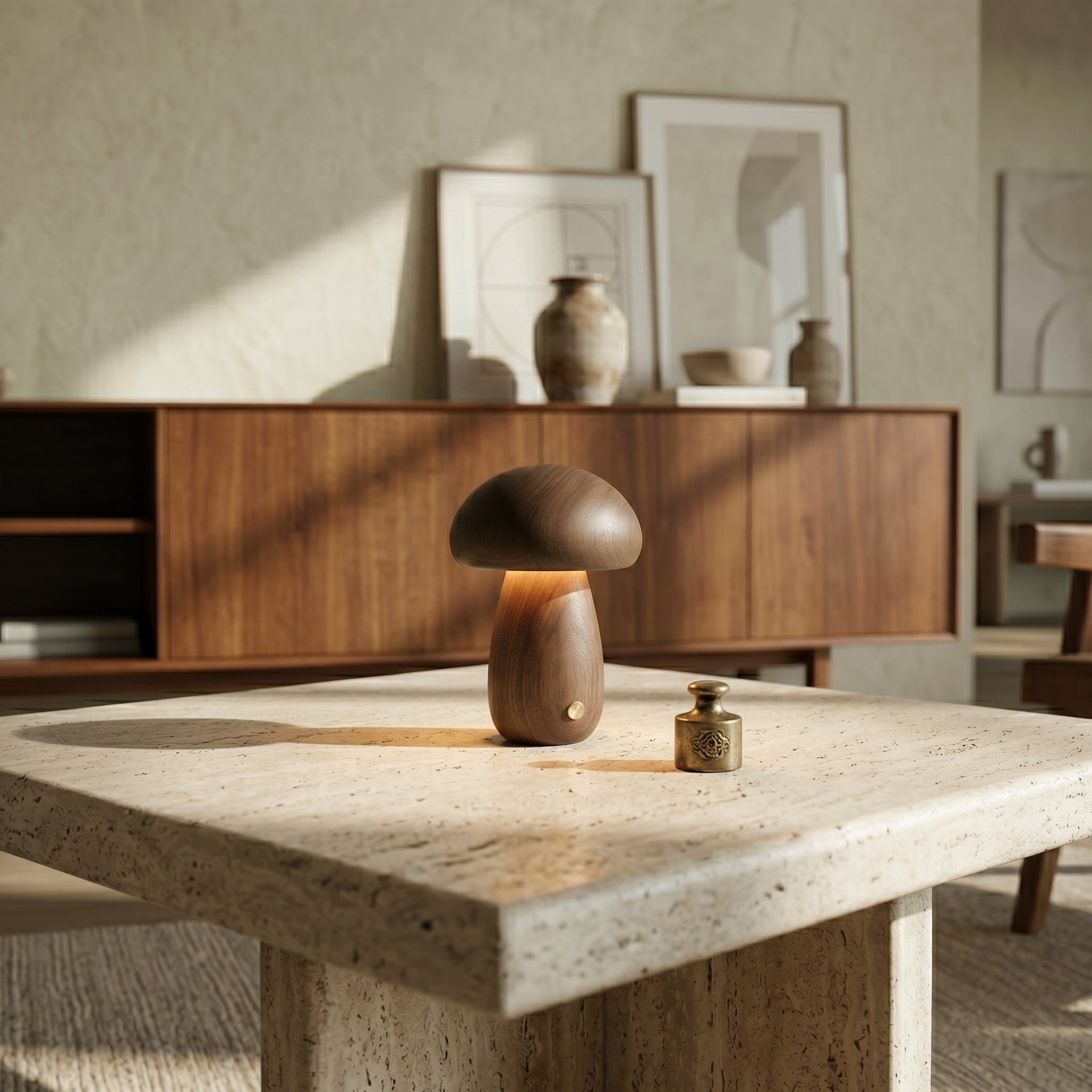 Lumen Mushroom Glow Table Lamp