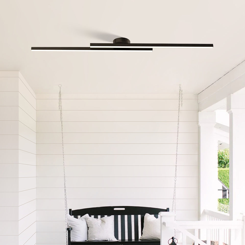 Lumen Aluminum Strip Ceiling Light