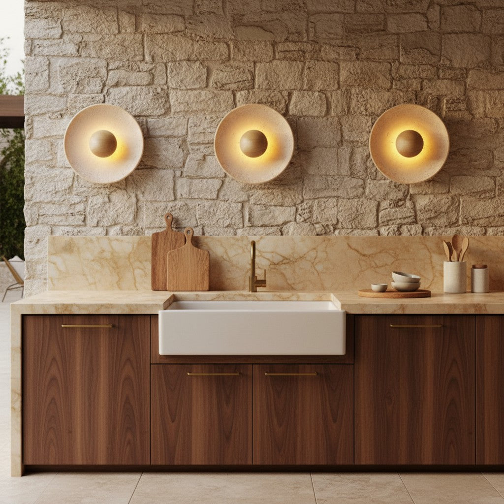 Lumen Heliara Halo Wall Light