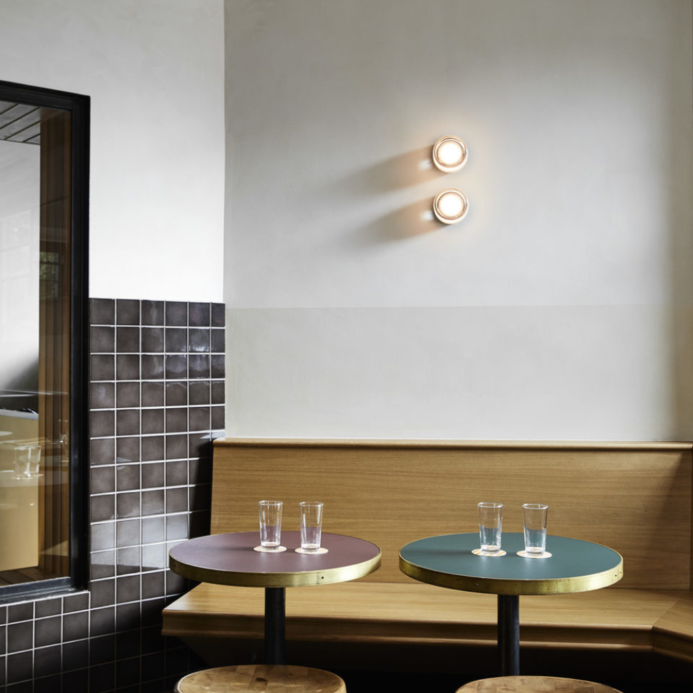 Lumen Dimple Glass Wall Light