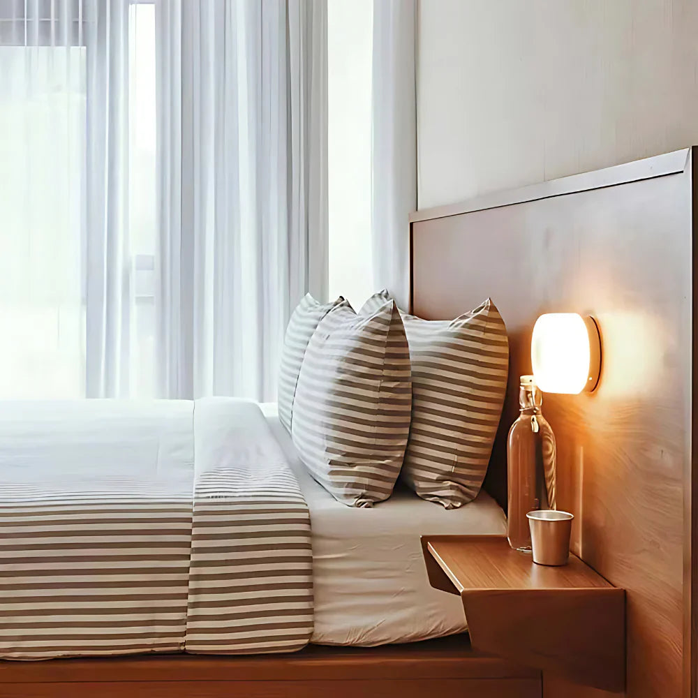 Lumen Dimple Glass Wall Light