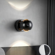 Lumen Hourglass Crystal Wall Sconce