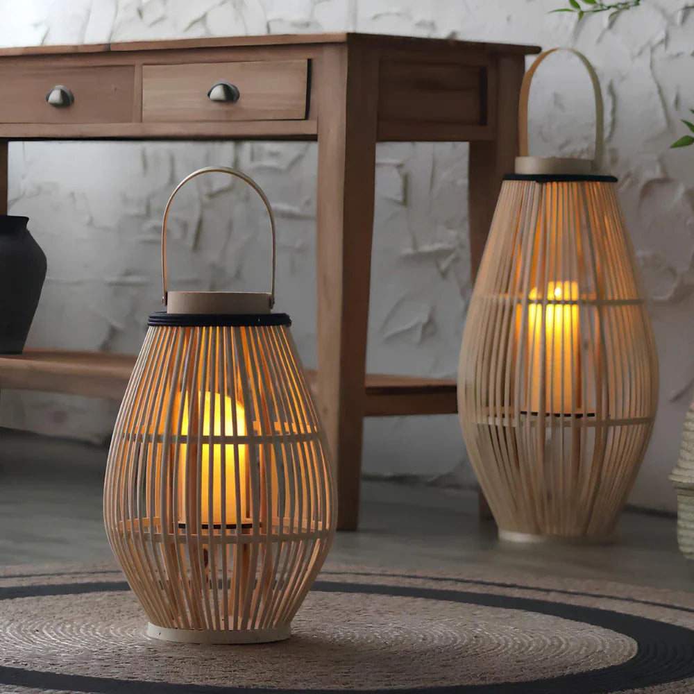 Lumen Woven Bamboo Lantern