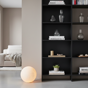 Lumen Resin Globe Floor Lamp