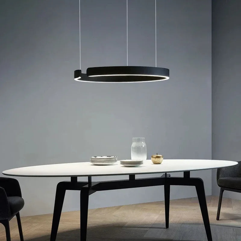 Lumen Orbit Circle Pendant Light