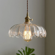 Lumen Rustic Bud Glass Pendant Light