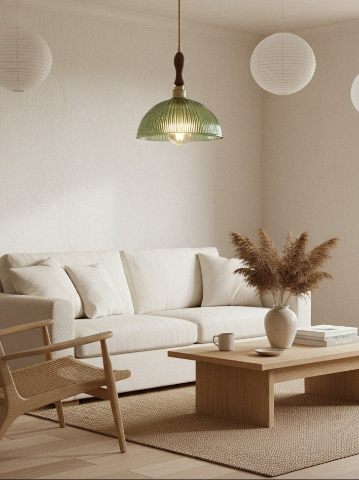 Lumen Glass Prism Pendant Light