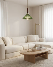 Lumen Glass Prism Pendant Light