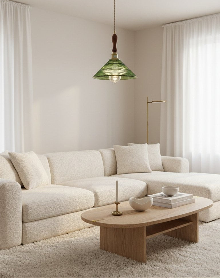 Lumen Glass Prism Pendant Light