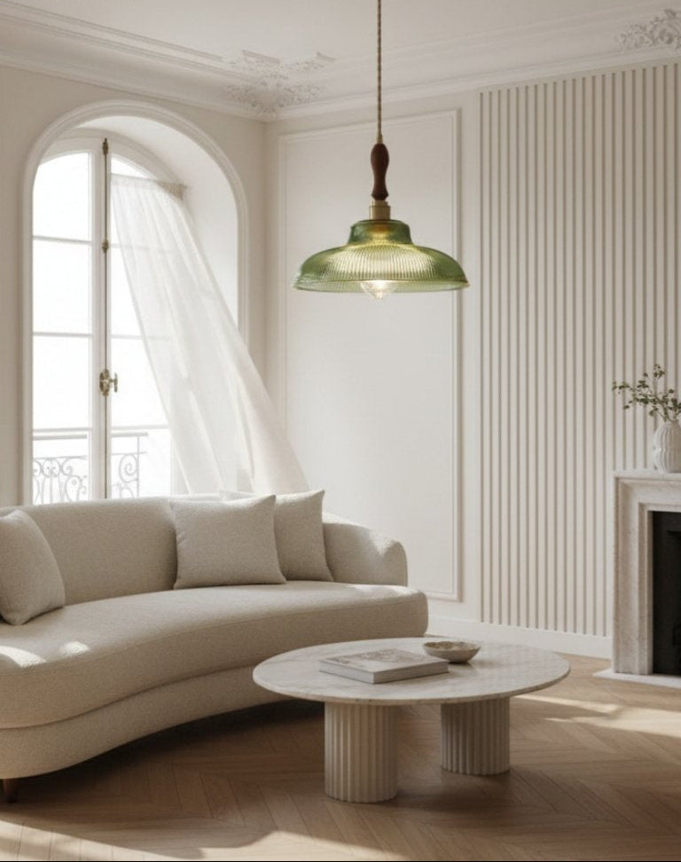 Lumen Glass Prism Pendant Light