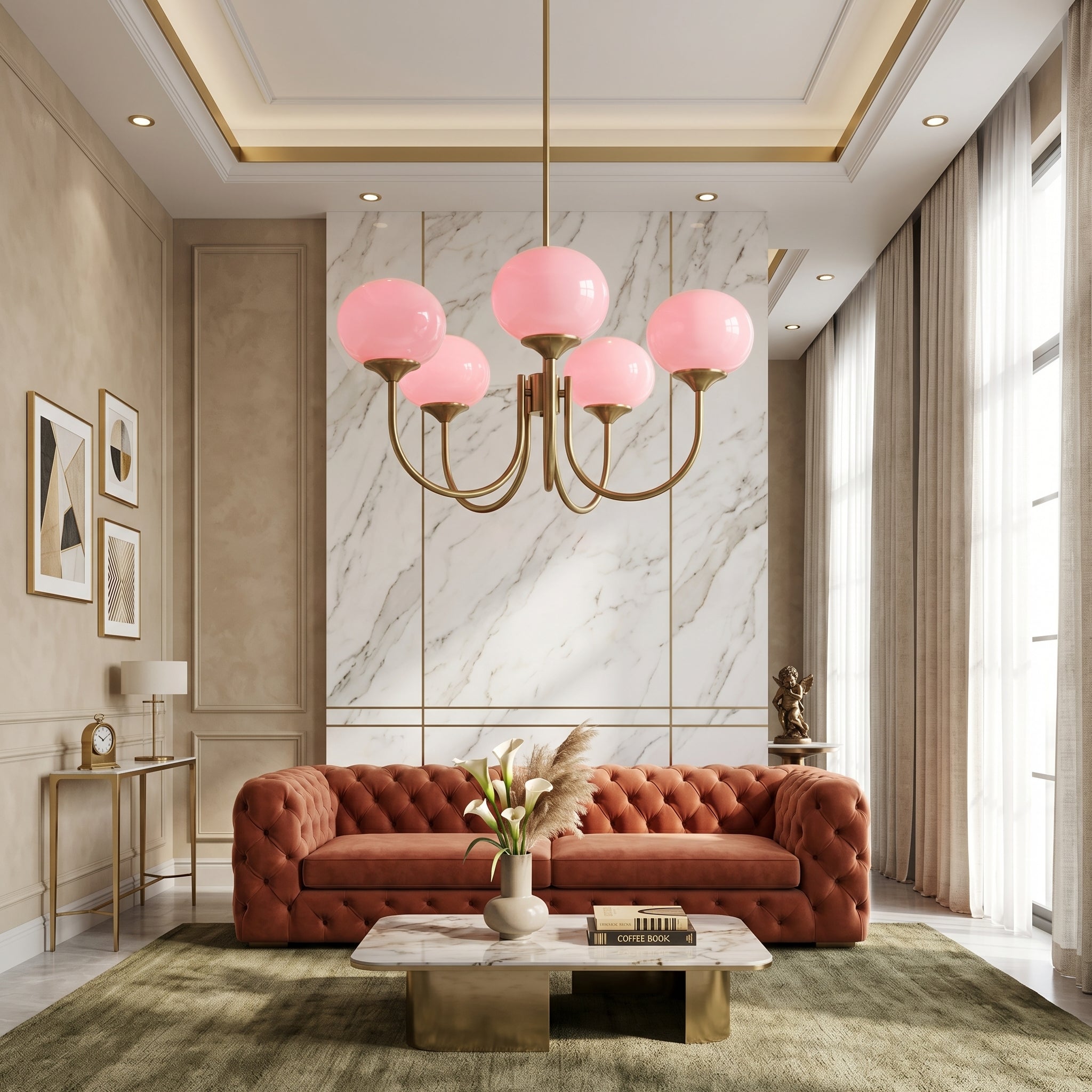 Lumen Marshmallow Pendant Light