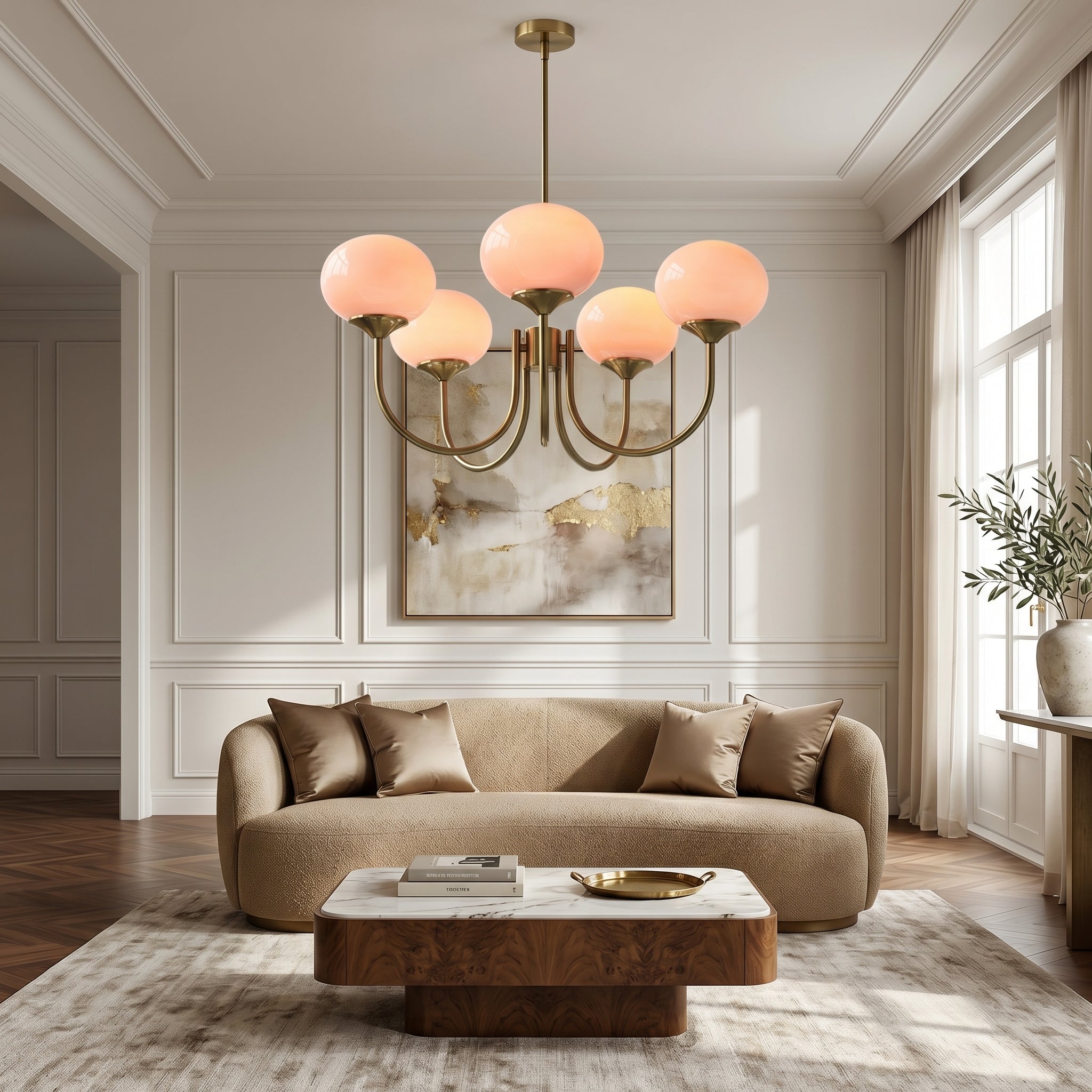 Lumen Marshmallow Pendant Light