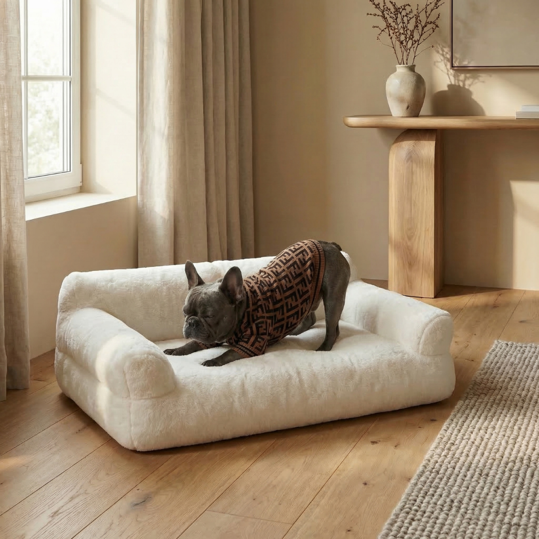 FurShield Vintage Pet Sofa Bed