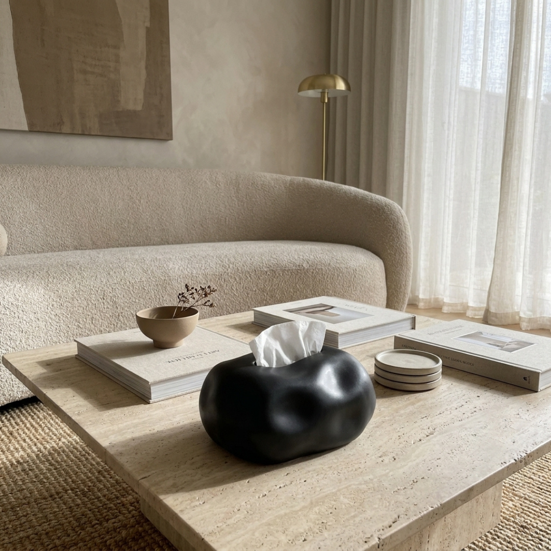 Atelier Bubble Ceramic Tissue Box