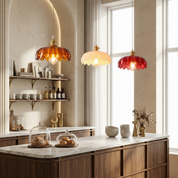 Lumen Rustic Bud Glass Pendant Light