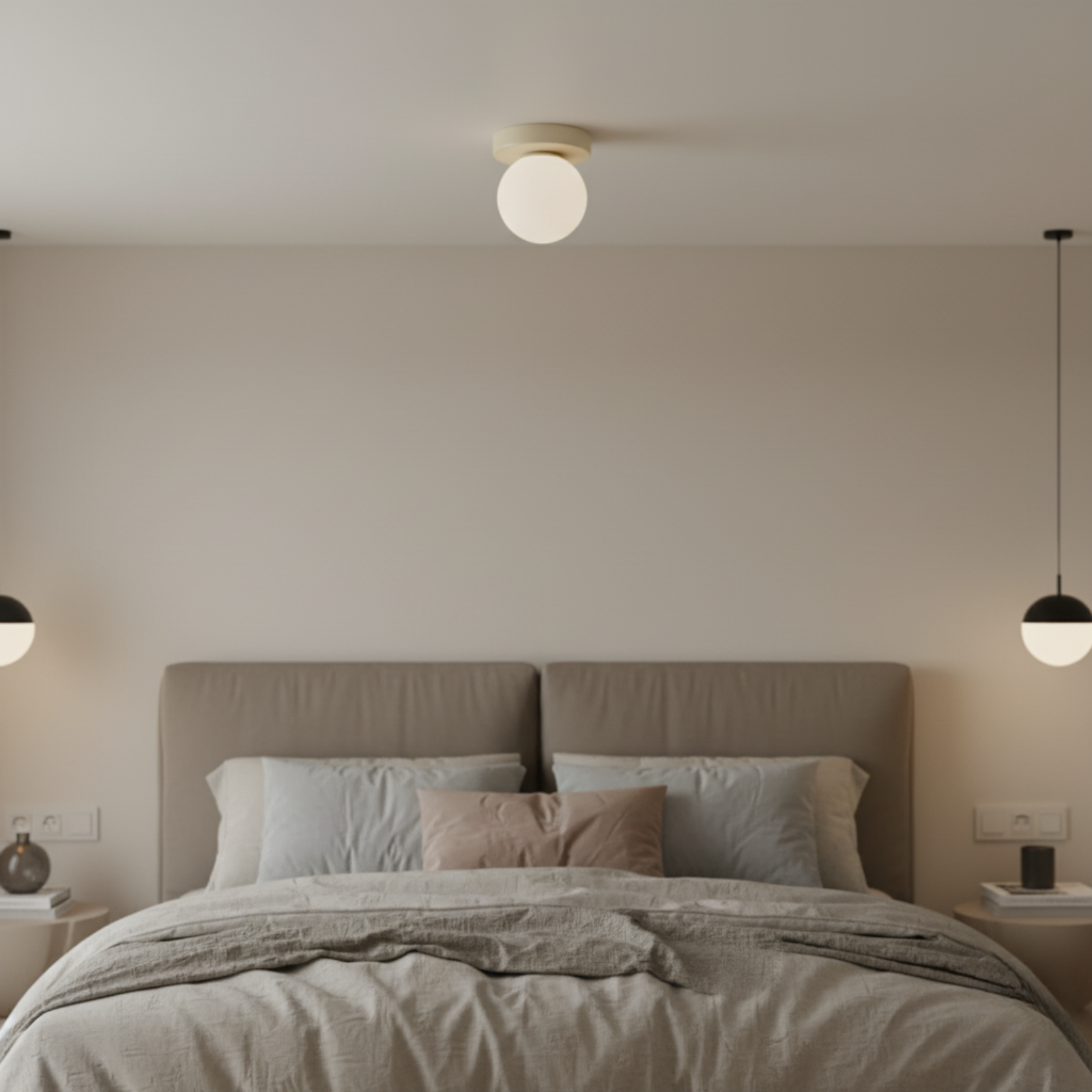 Lumen Frosted Globe Wall Sconce