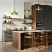 Lumen Rustic Bud Glass Pendant Light