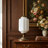 Lumen French Cream Glass Table Lamp