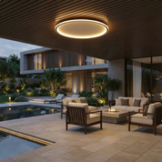 Lumen Aurora Flush Ceiling Light