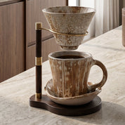 Scandi Ceramic Pour Over Dripper Set