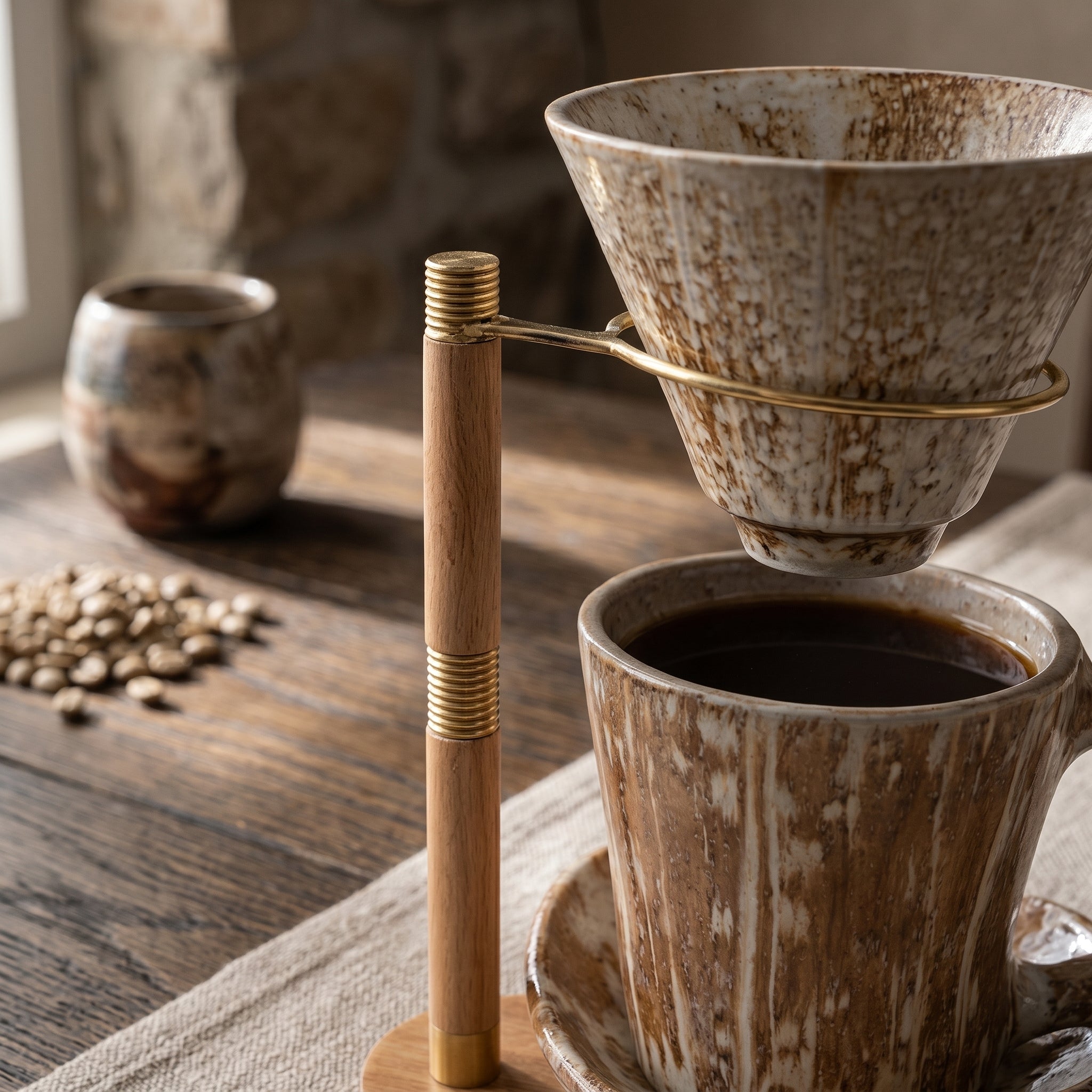 Scandi Ceramic Pour Over Dripper Set