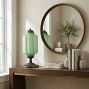 Lumen French Cream Glass Table Lamp