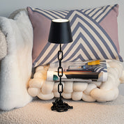 Lumen Chain Link Rechargeable Table Lamp