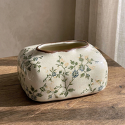 Atelier Floral Crackle Tissue Box