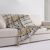 Drapée Tribal Pattern Sofa Throw