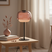 Lumen Sanae Double Dome Glass Table Lamp