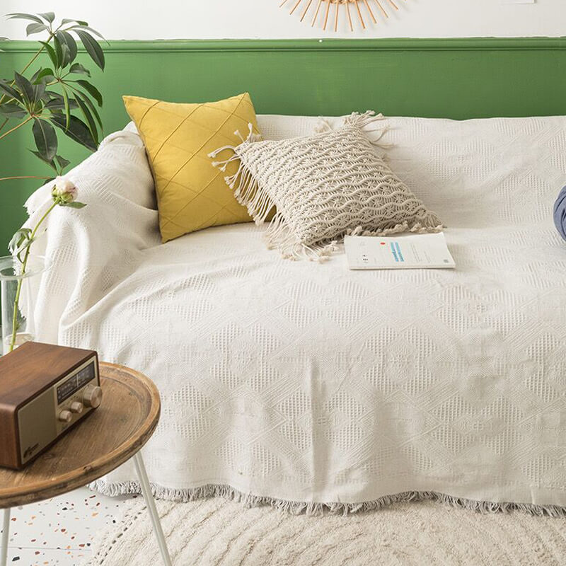 Drapée Geometric Couch Protector Sofa Cover