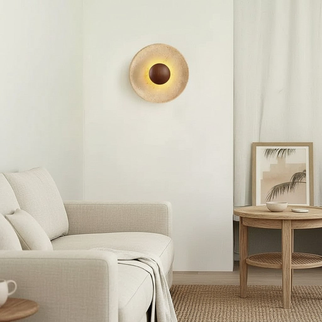 Lumen Heliara Halo Wall Light