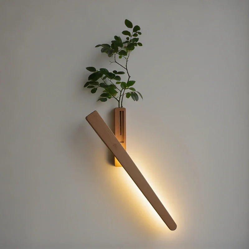 Lumen Ambient Wood Wall Light